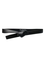 Acne Studios knot-detail leather belt - Nero