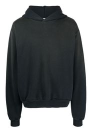 Acne Studios logo-print drop-shoulder hoodie - Nero