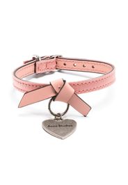 Acne Studios Bracciale Musubi con ciondolo - Rosa