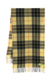 Acne Studios Sciarpa con frange - Nero