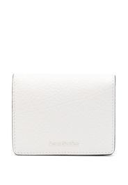 Acne Studios folded leather wallet - Bianco