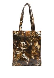 Acne Studios Borsa tote con stampa x Per B Sundberg - Marrone