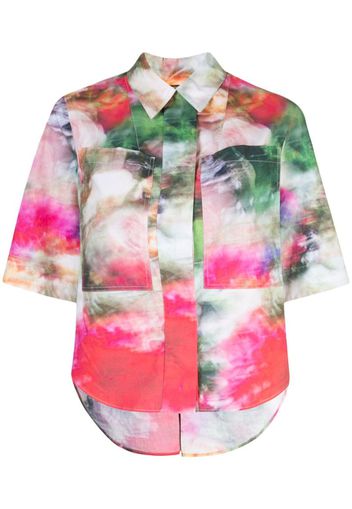 Camicia a fiori