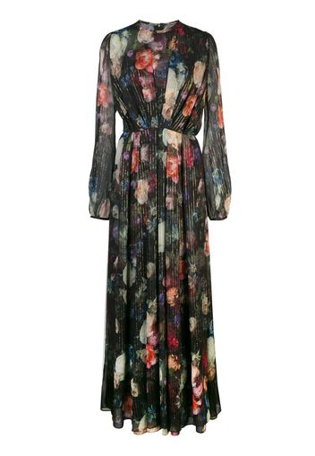 floral print long dress