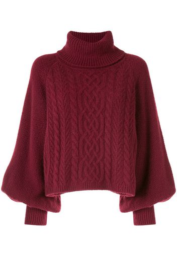 Maglione intrecciato