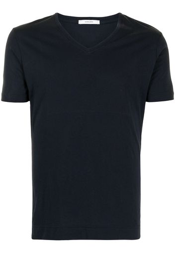 Adam Lippes T-shirt con scollo a V - Blu