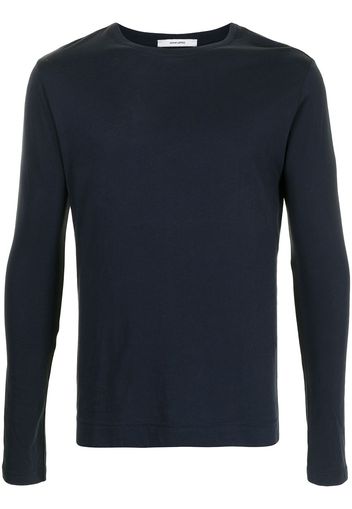 Adam Lippes T-shirt a maniche lunghe - Blu