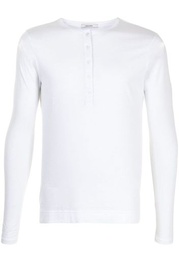 Adam Lippes T-shirt a maniche lunghe - Bianco