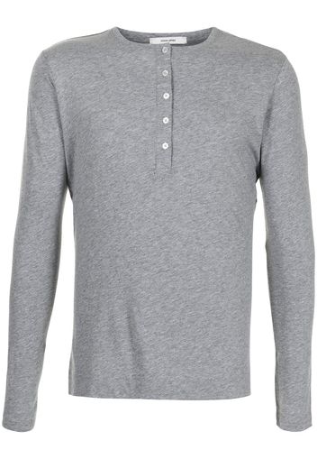 Adam Lippes T-shirt a maniche lunghe - Grigio