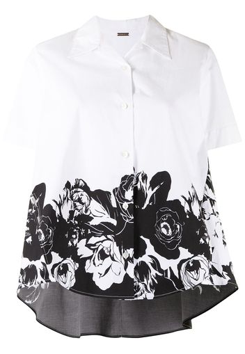 Adam Lippes Camicia a fiori - Bianco