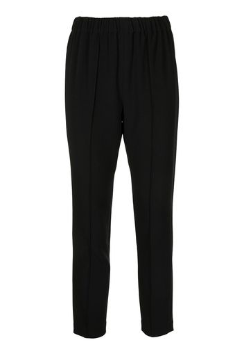 Adam Lippes Pantaloni a vita alta crop - Nero