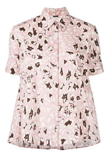 Adam Lippes Camicia svasata - Rosa