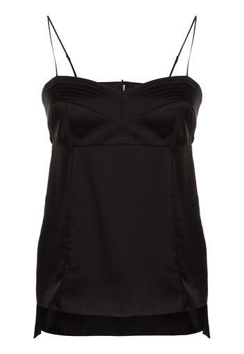 Adam Lippes Top stile corsetto - Nero