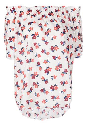 Adam Lippes Blusa a fiori - Multicolore