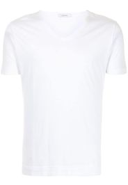 Adam Lippes T-shirt con scollo a V - Bianco