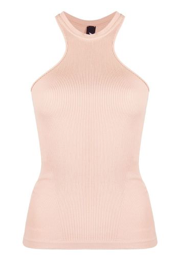 ADAMO racerback knitted tank top - Toni neutri