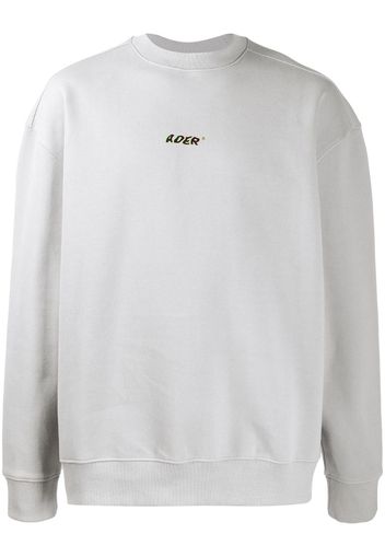 oversized logo print sweatshirt