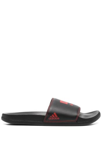 adidas by 424 logo-print slides - Nero