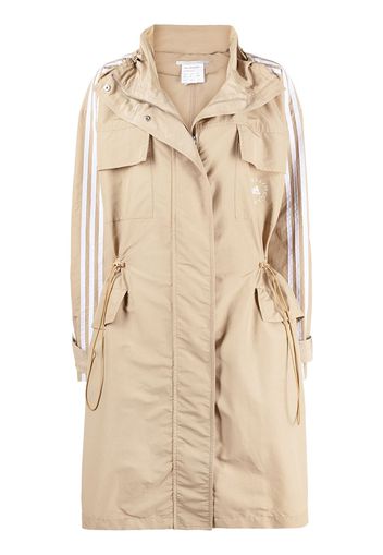 adidas by Stella McCartney Parka con stampa - Toni neutri