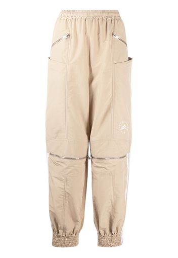 adidas by Stella McCartney Pantaloni sportivi con zip - Toni neutri