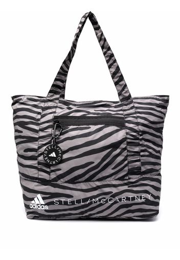 adidas by Stella McCartney printed tote bag - Grigio