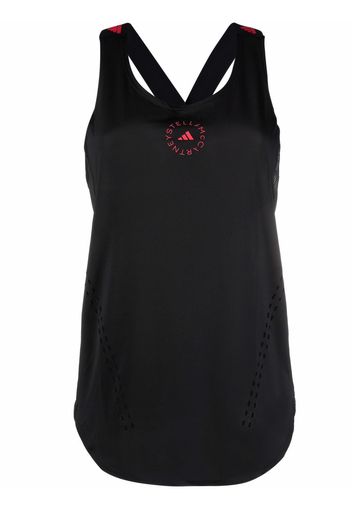 adidas by Stella McCartney TrueStrength loose tank top - Nero