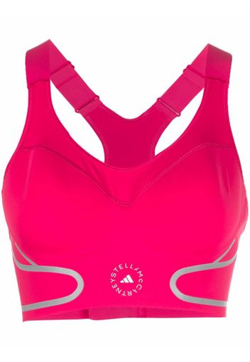 adidas by Stella McCartney TruePace high-support sports bra - Rosa