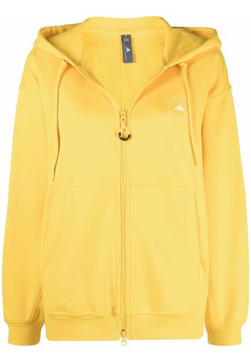 adidas by Stella McCartney full-zip hoodie - Giallo