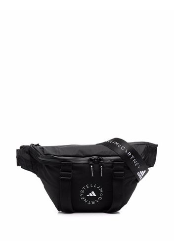 adidas by Stella McCartney logo-print belt bag - Nero