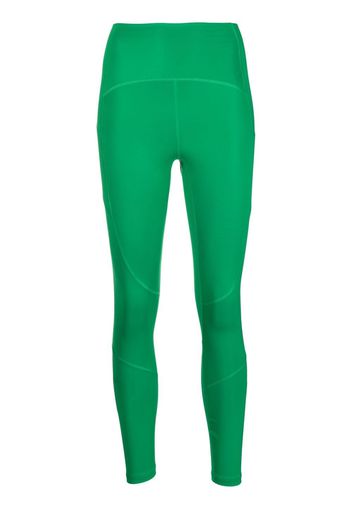 adidas by Stella McCartney Leggings con dettaglio traforato - Verde