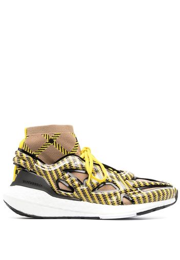 adidas by Stella McCartney all-over graphic-print sock sneakers - Giallo