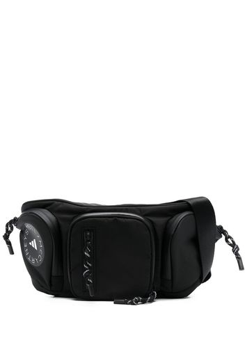 adidas by Stella McCartney logo-print belt bag - Nero