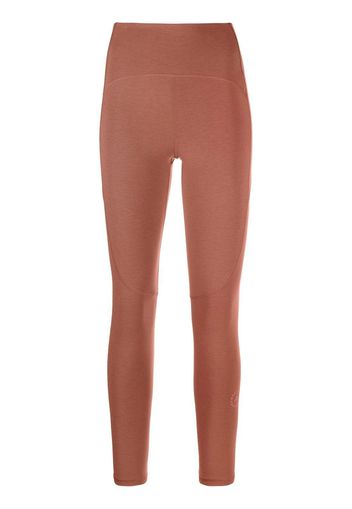 adidas by Stella McCartney high-waisted leggings - Marrone