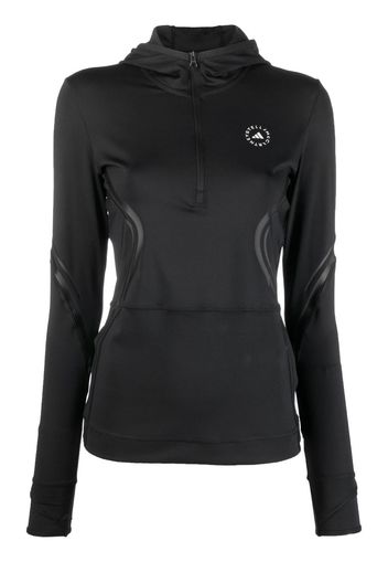 adidas by Stella McCartney Top a maniche lunghe - Nero