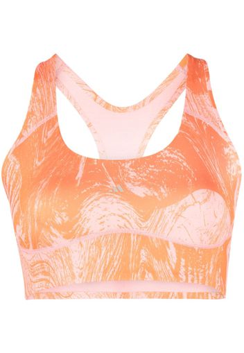 adidas by Stella McCartney True Purpose Power Impact sports bra - Arancione