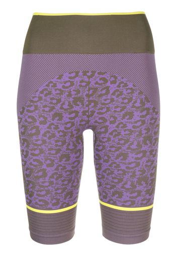 adidas by Stella McCartney TrueStrength seamless yoga bike shorts - Viola