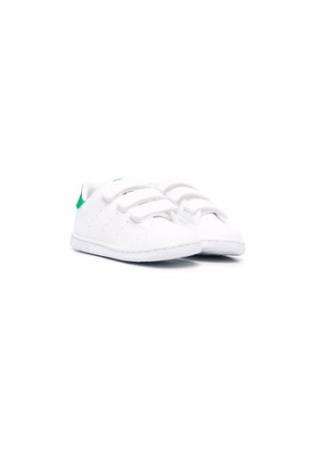 adidas Kids touch-strap low-top sneakers - Bianco