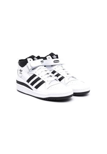 adidas Kids Sneakers Forum Mid J - Bianco