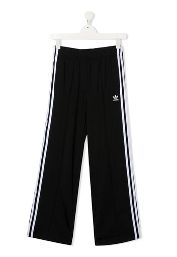 adidas Kids Adicolor wide-leg track pants - Nero