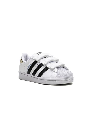 adidas Kids Superstar CF C "Leopard" sneakers - Bianco