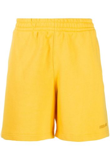 Shorts sportivi con ricamo