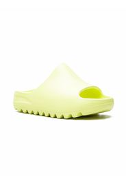 Adidas Yeezy Kids YEEZY "Glow Green" slides - Giallo