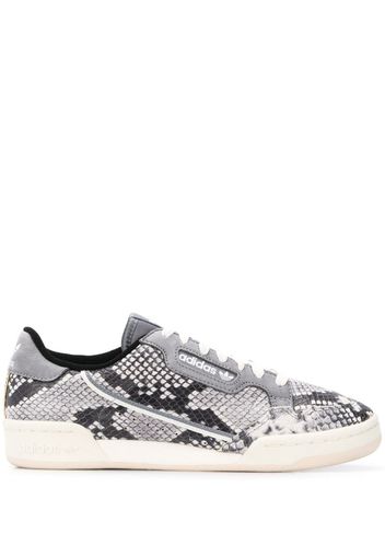 snakeskin effect sneakers