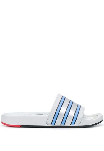 Adilette stripe sliders