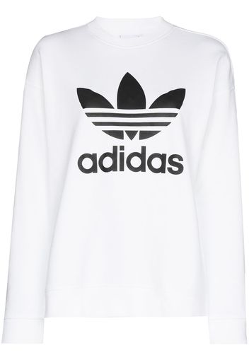 adidas Trefoil logo sweatshirt - Bianco