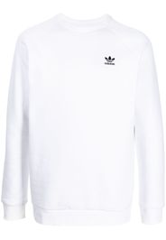 adidas Felpa con ricamo Adicolor - Bianco