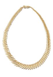 adidas 18kt yellow gold Flame necklace - Oro