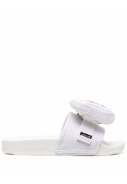 adidas Adilette logo-strap slides - Bianco