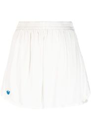 adidas embroidered-logo relaxed shorts - Bianco