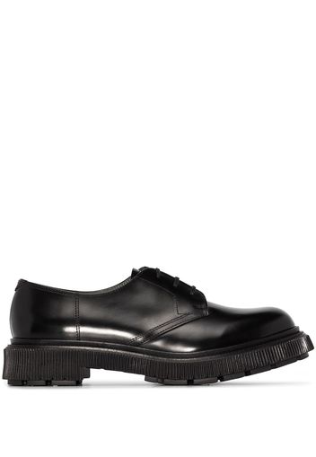 Adieu Paris Black Type 123 Leather Derby Shoes - Nero